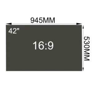 Filtro Polarizado LCD para TV 42" Pulgadas RA ( 945x530mm )