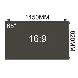 Película polarizada LCD para pantalla 65" Relación Aspecto (16:9) ( 1450x820mm )