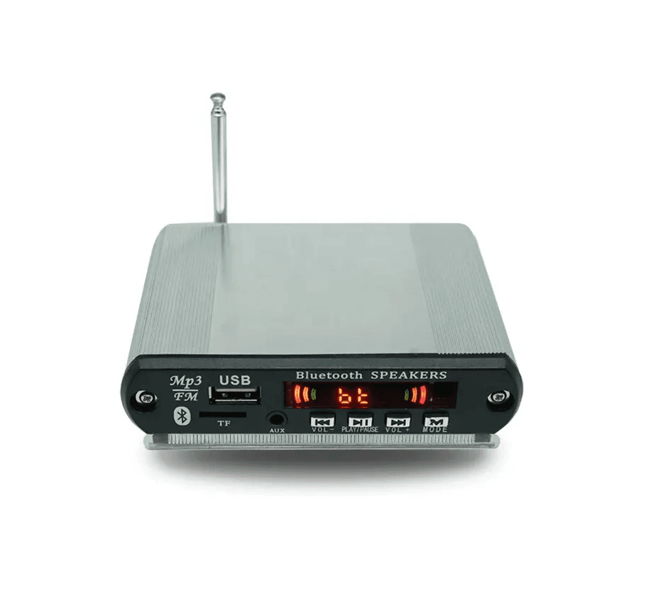 Modulo Reproductor MP3 USB AUX Bluetooth FM TF Card 12V Ref: JQ-D078BT