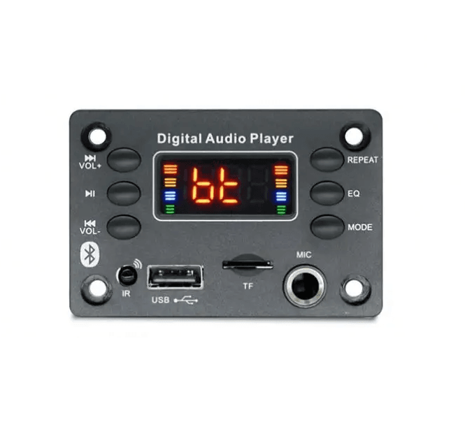 Modulo Amplificador USB AUX Bluetooth FM SD 7-16V 2x25Wtts Ref: JQ-D136BT-AMP