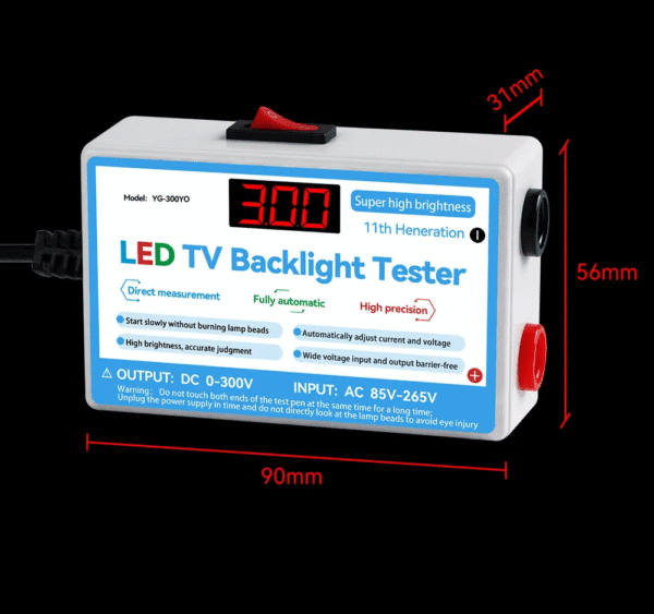 Probador de retroiluminación de TV LED - TG-300YO - Image 2