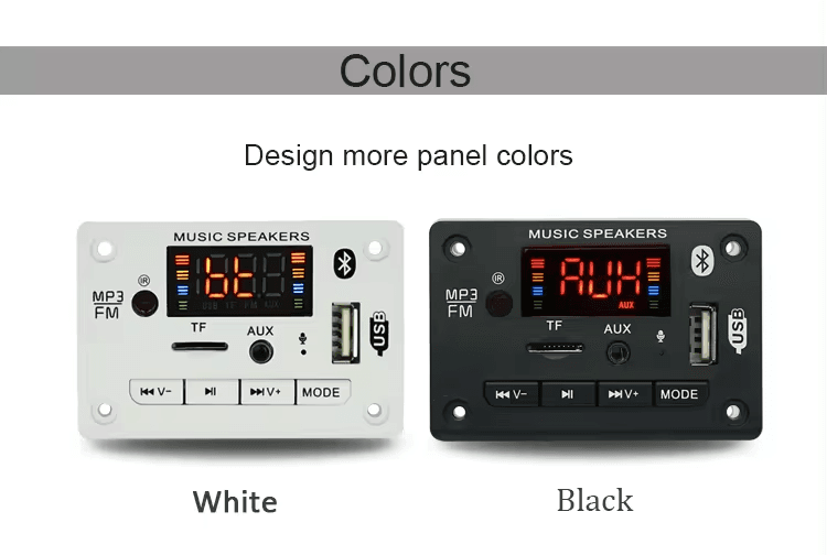 Modulo Amplificador USB AUX Bluetooth FM SD 7-16V - 2X25Wtts Ref: JQ-D003BT - Image 5