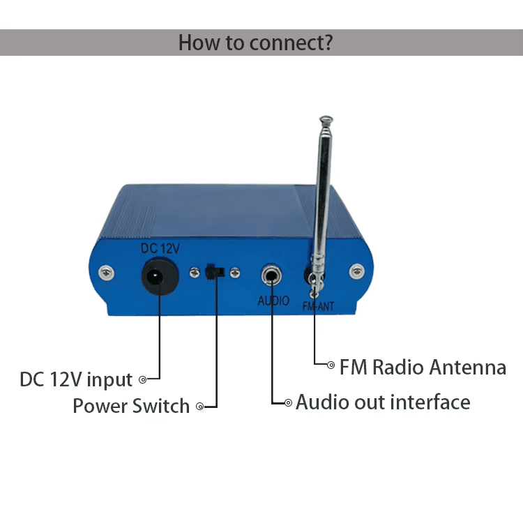 Modulo Reproductor MP3 USB AUX Bluetooth FM TF Card 12V Ref: JQ-D078BT - Image 4