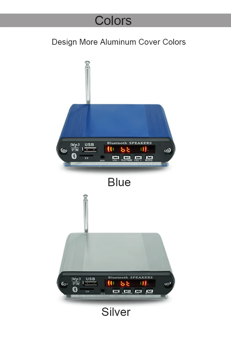 Modulo Reproductor MP3 USB AUX Bluetooth FM TF Card 12V Ref: JQ-D078BT - Image 5