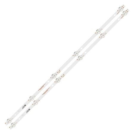Barras de Led Para TV 32" Ref: JL.D32061330-031AS-M_V02 / HRS_SQY32_2X6_2W_MCPCB / NVR-7703-32RD2-N