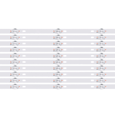 Barras de Led Para TV 55" Ref: JS-JP55A71051ER.909L(91210) / 3305919927 / SW-LED55UB401 / R72-55D04-023-16 / HY-L550B1 / TG3Z0II7I0 / 55D3B5CX55214 / 553141T.60034.9P