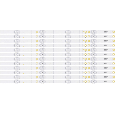 Barras de Led Para TV 65" - Ref: CEJJ-LB650Z-6S1P-M3030-L-3 / VC140D5PC12X / 02D651206001-X2 / 65AB12/65AD08 12X6 / 65D2003V2W6C1B64016M / BLHDD6V600BC