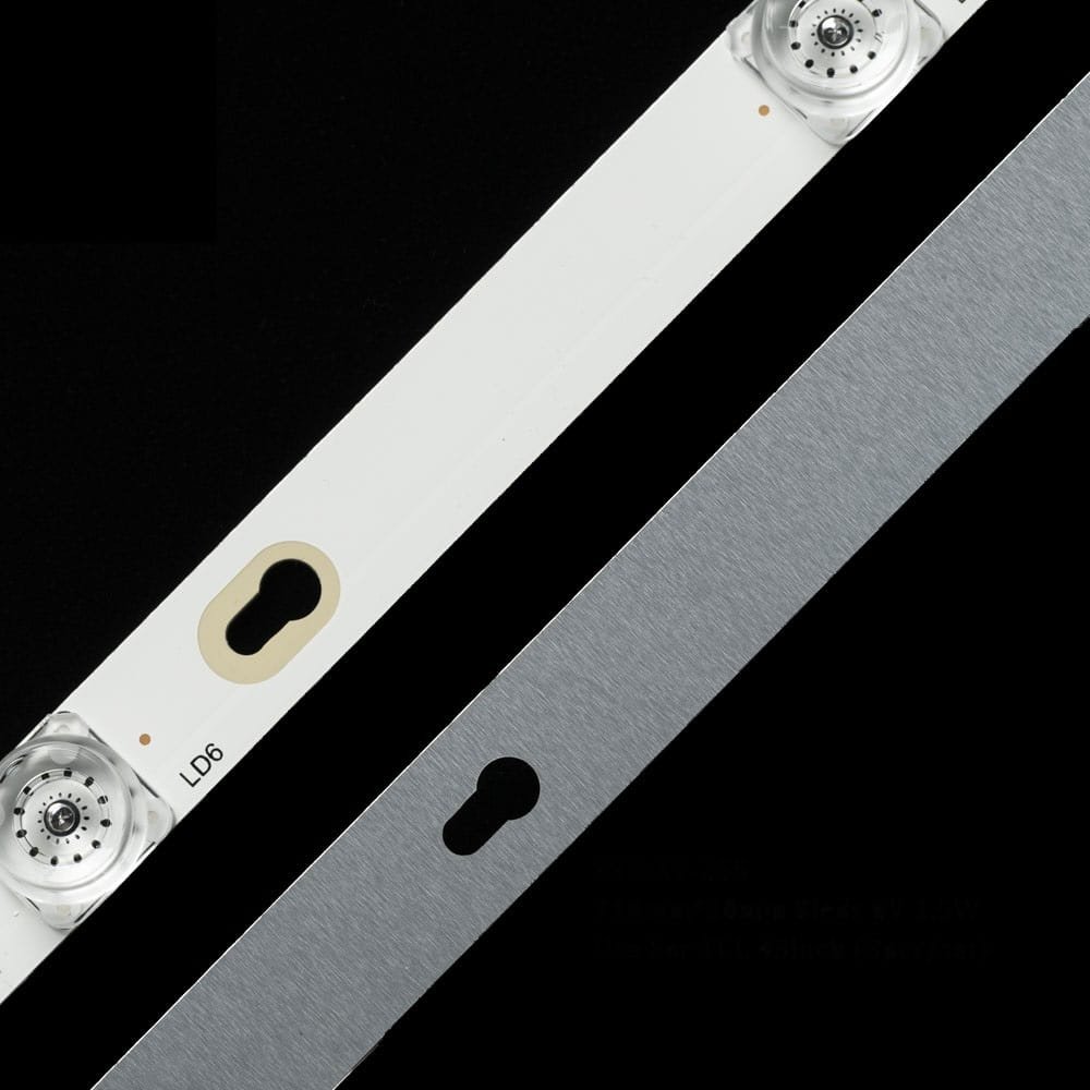 Barras de Led Para TV 43" Ref: OEM43LB06_LED3030F2.1V_1.2 / 4C-LB4308-ZM02J / TOT-43D2900-3X8-3030-d6-2d1 / YHA-4C-LB4308-YH05J / 43D2900 / 43HR330M08A2 / 43HR330M08A5 - Image 3