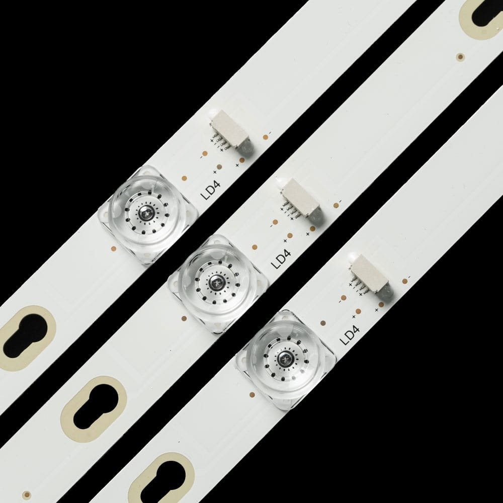 Barras de Led Para TV 43" Ref: OEM43LB06_LED3030F2.1V_1.2 / 4C-LB4308-ZM02J / TOT-43D2900-3X8-3030-d6-2d1 / YHA-4C-LB4308-YH05J / 43D2900 / 43HR330M08A2 / 43HR330M08A5 - Image 6