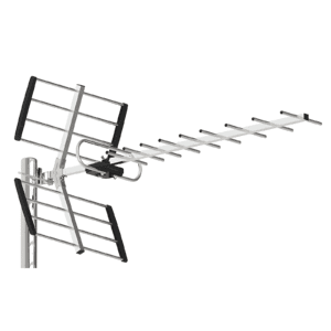 Antena TDT área de uso exterior UHF de 18 elementos 13.5 db / DVB-T2