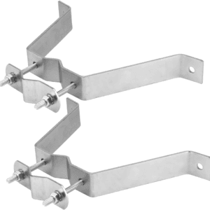 Kit Abrazaderas de Montaje en Pared para Mástil ó Poste de Antena TV, Satelite