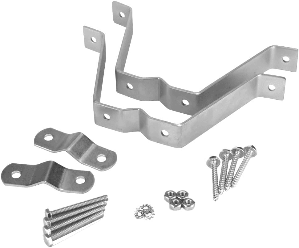 Kit Abrazaderas de Montaje en Pared para Mástil ó Poste de Antena TV, Satelite - Image 3