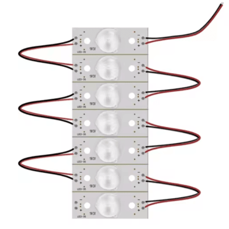 Cuentas de lámparas LED SMD 3V - Lente redondo